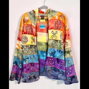 Rising International Stoned Washed Hoodie